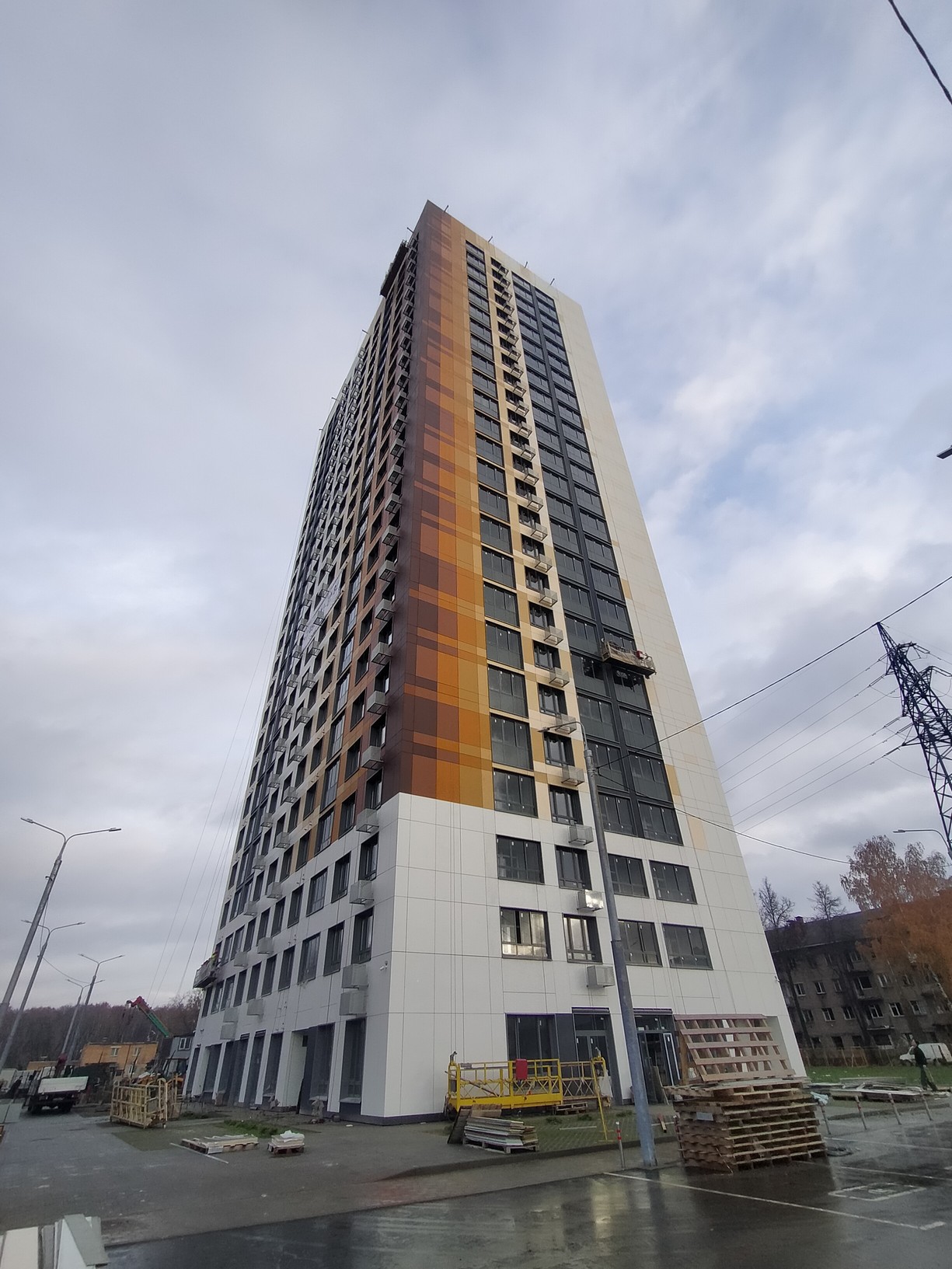 ЖК «Отрадный» Корпус 7 — ход строительства, ноябрь 2023, фото 3